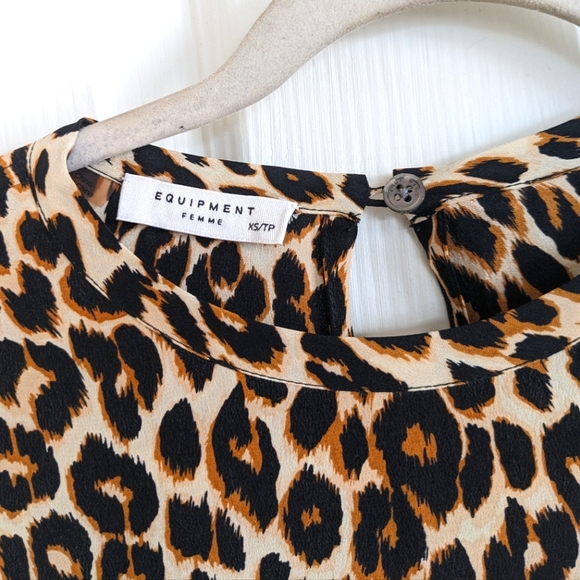 Equipment Femme Aubrey Silk Dress - Picture 3 of 14